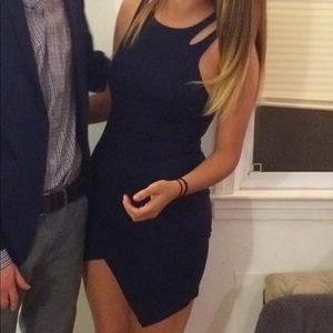 Navy Bodycon Dress
